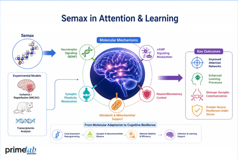 How Semax Affects Attention and Learning: Experimental and Clinical Insights